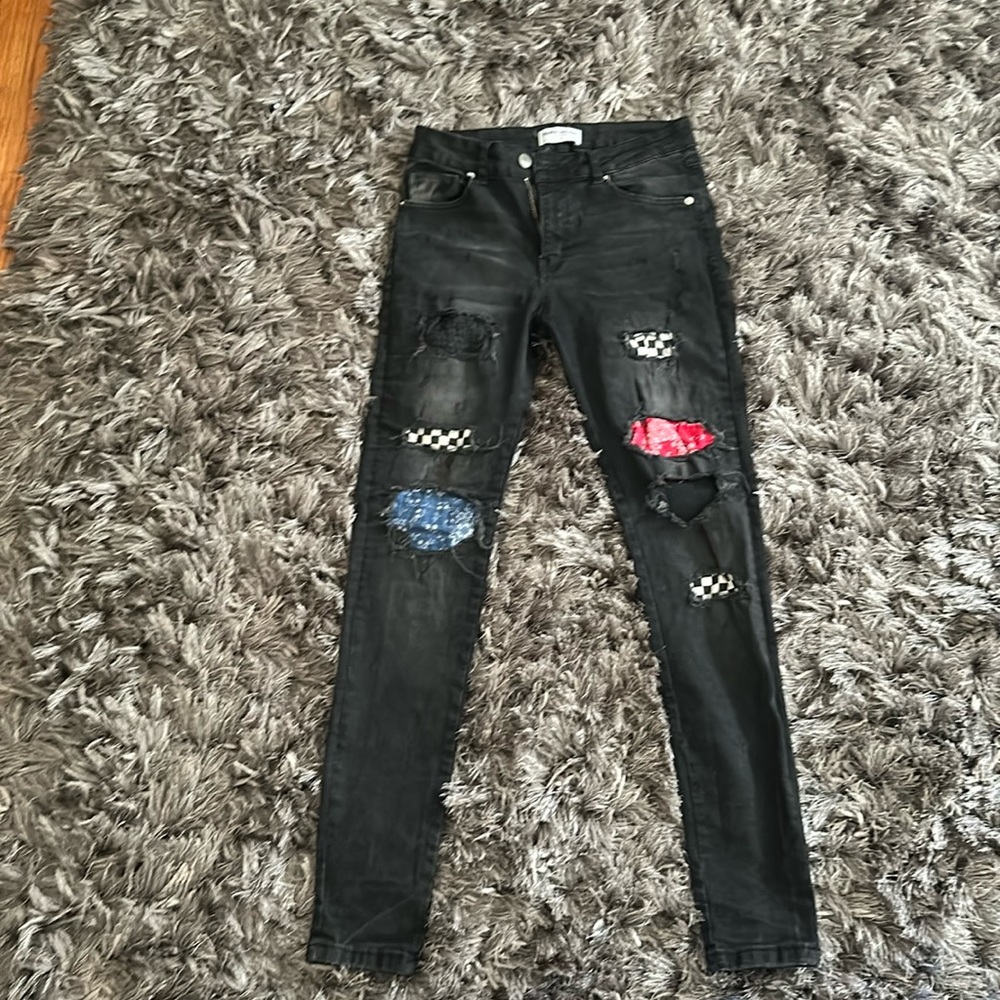 Designer style skinny jeans